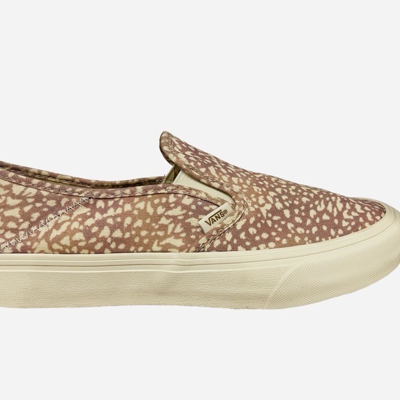 New Unisex Vans "Off The Wall" Shoes; Brownish/Wht-Design, Sz.Wo.10.5/Men.9 - Picture 8 of 16